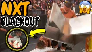 NXT BLACKOUT! BRON BREAKKER GOES TO FAR ATTACKING VON WAGNER!