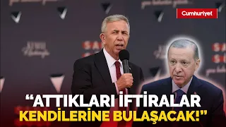 İmamoğlu’ndan sonra Yavaş’tan AKP’ye hodri meydan! “Vız gelir tırıs gidersiniz”