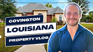 Property Tour In Covington Louisiana | Covington LA Homes | Moving to Covington Louisiana in 2022 |