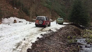 EKİP ESKİ KAR PERFORMANSE LADA NİVA, SUZUKİ JİMNY, DAİHATSU FEROZA offroad 4x4 (SNOW)