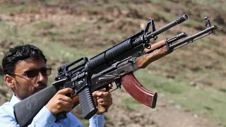 Ak47 vs M16 sound Quality Test|AR Rifle and Kalashnikov  sound