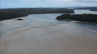 Smiths Lake NSW Australia - Aerial Views of a Disappearing Lake