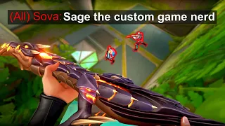 "Sage has 1000 hours in custom game"