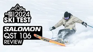 Why should you buy the 2023/24 SALOMON QST 106 this season? Newschoolers Ski Test Review