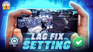 I Swear Your Phone Will Never Lag After This Settings 😳⚙️ | Lag Fix Setting in Free Fire 2024 !!