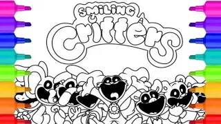 SMILING CRITTERS HOW TO COLOR POPPY PLAYTIME CHAPTER 3