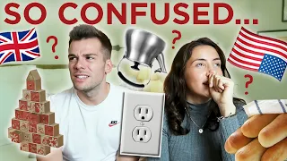 🇺🇸AMERICAN Things That Confuse BRITISH PEOPLE! 🇬🇧