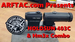 ARFTAC Presents the HOLOSUN 403C & Hm3x Unboxing - 11% Discount code inside!