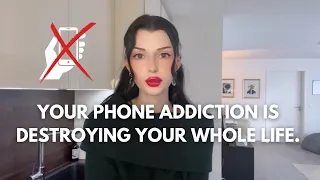 HOW TO OVERCOME YOUR PHONE ADDICTION | realizing the danger of it, STOP doomscrolling & start LIVING