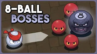 NEW 8-Ball Bosses added to this billiards roguelike (Rack and Slay)