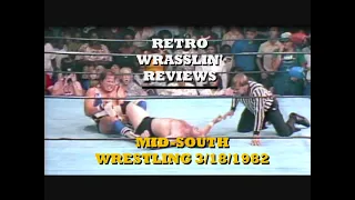Retro Wrasslin' Reviews - Mid-South Wrestling 3/18/1982