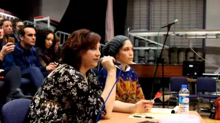 Masterclass with Natalie Weiss - Everyone Fangirling when Natalie does a riff from 'Quiet'