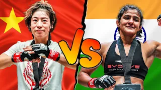 Comeback Against All Odds 🙌😱 Meng Bo vs. Ritu Phogat Full Fight