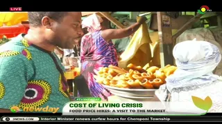 #TV3NewDay: Cost of living crisis - Food Price Hikes - A visits to the market