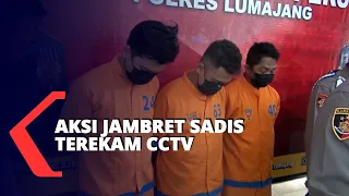 Jambret Sadis Ditangkap Polisi Setelah Aksinya Terekam CCTV