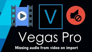 Vegas Pro no audio video import