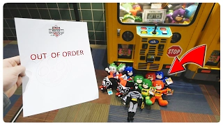 WE WON SO MUCH ON THIS OUT OF ORDER CLAW MACHINE! | Skill Crane Wins