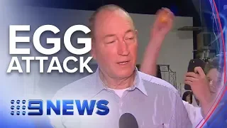 Reaction to the Fraser Anning egg attack | Nine News Australia