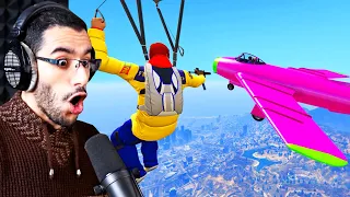 هذه الحركة يستحيل فعلها في لعبة جي تي أي 5 | GTA V Epic Moments