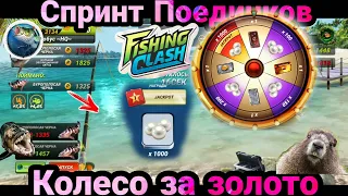 Спринт Поединков и колесо за золото / Fishing Clash: Реальная рыбалка