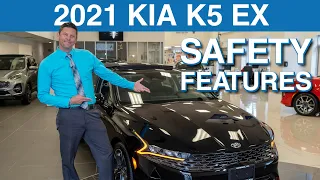 2021 Kia K5 EX Exterior & Safety Features Generation Kia Bohemia New York Rockville Centre Smithtown