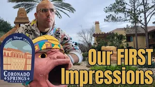 Our First Time at Disney's Coronado Springs Resort | Food Review, Resort Tour & First Impressions