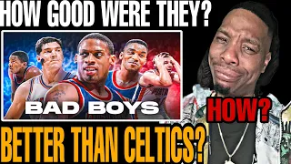 FIRST TIME REACTION | HOW GOOD WERE THE "BAD BOY" PISTONS ACTUALLY?