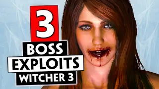 3 Boss Exploits You May Have Missed | THE WITCHER 3