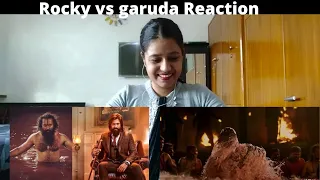 Rocky Vs Garuda Scene Reaction| KGF Movie Scene Reaction| Yash | Ramachandra Raju | Prashanth Neel