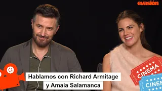 Entrevista a Richard Armitage y Amaia Salamanca  por el estreno de "La Piel del Tambor" 🎥