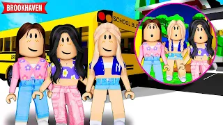 AS MENINAS FORAM AO ACAMPAMENTO DA ESCOLA, MAS ALGO ACONTECEU | Historinhas Brookhaven RP Roblox