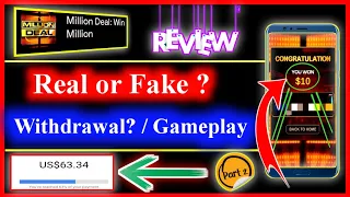 Million Deal Win Million Real or Fake | Deal To Be A Millionaire | Million Deal Game