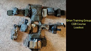 Orion Training Group CQB course loadout