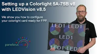 Configuring a v8 Colorlight Card with LEDVision 8.5 (2022)