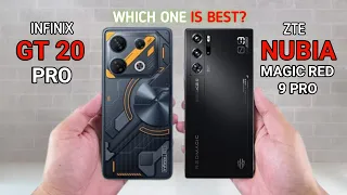 Infinix GT 20 Pro Vs ZTE Nubia Red Magic 9 Pro Full Comparison 2024