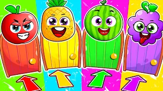 Color Door Song Challenges 😍🖍 | Color Challenges Song by YUM YUM Kids Songs