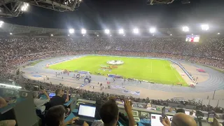 Champions league Anthem. Napoli Vs Liverpool.