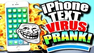iPhone Text Message VIRUS PRANK to FREAK OUT Your Friends (Secret iPhone Trick!) iOS 10 - 2016