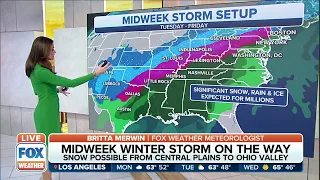 Next Winter Storm To Spread Snow, Ice From Texas To Midwest, Northeast