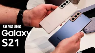 Galaxy S21, S21+ и S21 Ultra - ЭТО ШЕДЕВР!!! ПЕРВЫЙ ОБЗОР И СРАВНЕНИЕ!