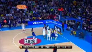 Xavi Pascual - Regal FC Barcelona vs Panathinaikos Athens 65-66 (EL Quarterfinals G2, 11.04.2013)