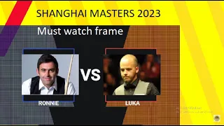 RONNIE O’SULLIVAN vs LUCA BRECEL | SHANGHAI MASTERS 2023 FINAL FULL MATCH