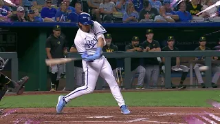 Bobby Witt Jr. hits a solo home run