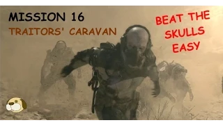 Mission 16: Traitors' Caravan (BEAT THE SKULLS EASILY) - 1st Playthrough - MGSV: The Phantom Pain