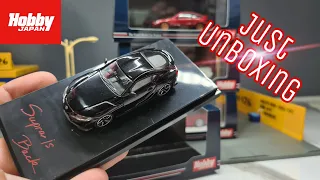 HobbyJapan: Toyota Supra, Honda NSX-R & CR-X SiR - Just Unboxing合金车开箱