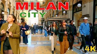 🇮🇹 milan,downtown district 2022 italy, walking tour 4k