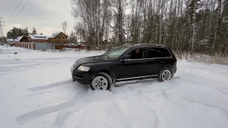 VW Touareg 3.2 BKJ 2004. Диагоналка и попытка засадить, не удачная.