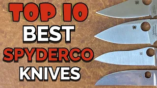 Top 10 Best Spyderco Folding EDC Knives: Still in Production #KnifeTherapy #Top10