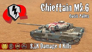 Chieftain Mk.6  |  8,1K Damage 4 Kills  |  WoT Blitz Replays