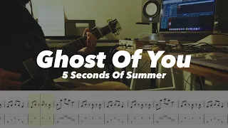 Ghost of you / 5SOS Guitar cover w/ tab